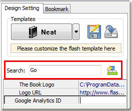 search function of catalog builder\