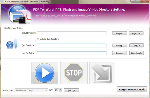 free pdf converter hot directory convert mode