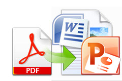  convert PDF to word and ppt